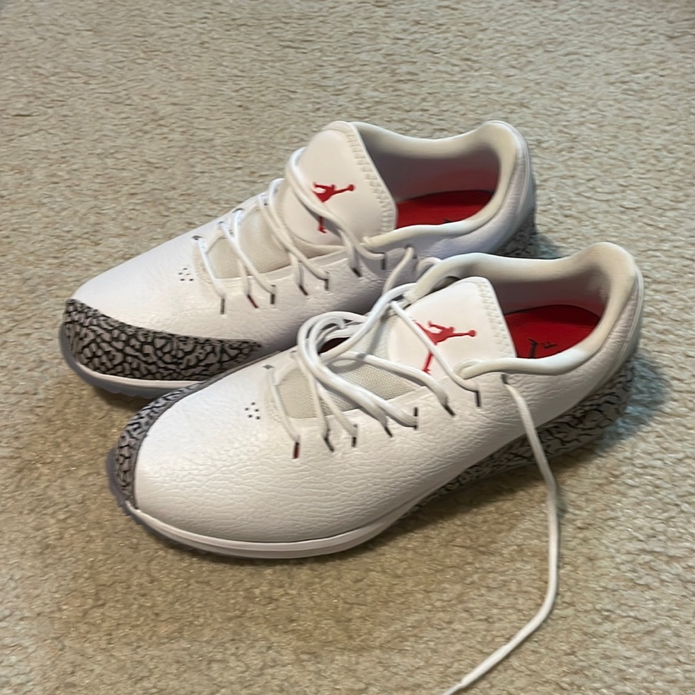 Jordan golf men’s 9.5 shoes never been worn